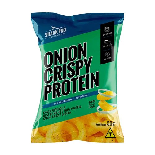 Salgadinho Proteico Shark Cebola 50g
