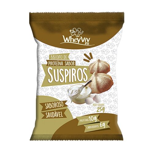 Biscoito Proteico Arabes Wheyviv Suspiro 25g