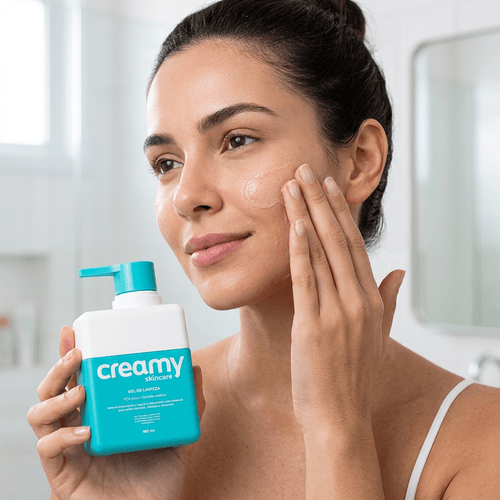 Gel de Limpeza Facial Creamy Kury Ervas com PCA Zinco e Centella Asiática 180ml