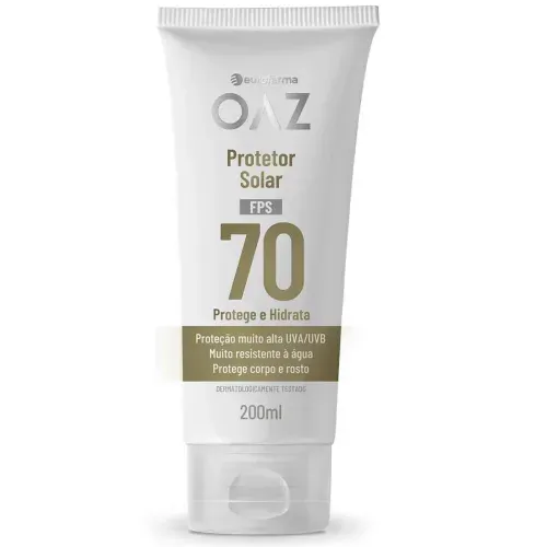 Protetor Solar em Creme OAZ com FPS 70 200ml