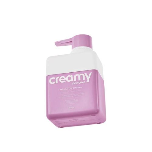Emulsão de Limpeza Facial Creamy com Vitamina E e Centella Asiática 180ml