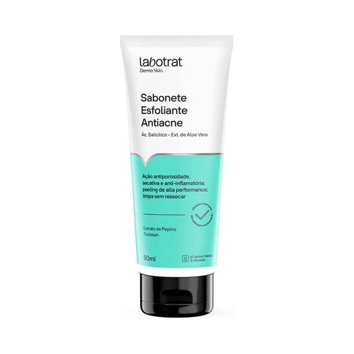 Esfoliante Facial em Gel Labotrat Antiacne 80ml
