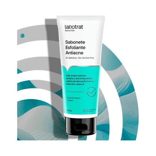 Esfoliante Facial em Gel Labotrat Antiacne 80ml