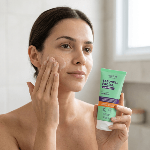Sabonete Líquido Facial Labotrat Antiacne com Ácido Salicílico 100ml