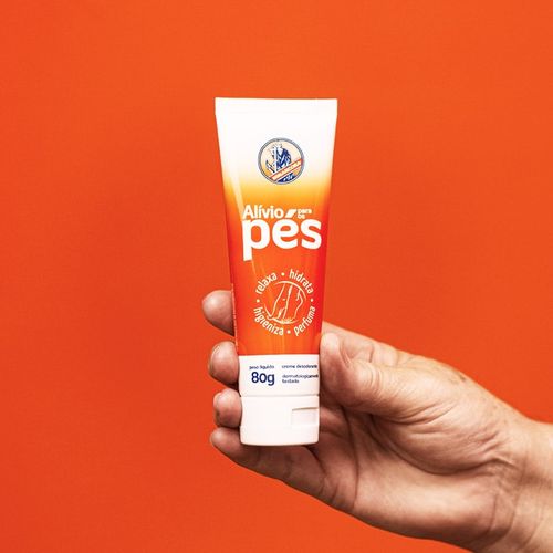 Hidratante para os Pés em Creme Minancora Alívio para os Pés 80g