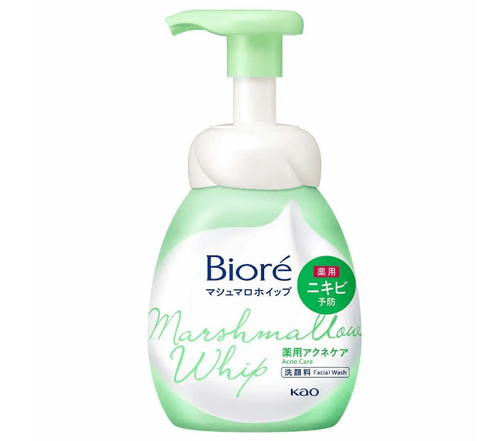 Espuma de Limpeza Facial Bioré Marshmallow Whip Acne Care 150ml