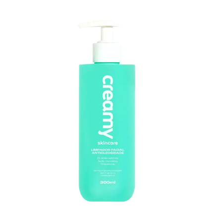 Gel de Limpeza Facial Creamy Antioleosidade 300ml