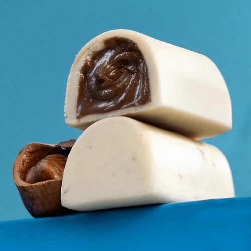 Bombom Goldko Branco com Cookies e Avelã Zero Açúcar 11,5g