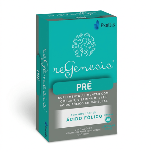 Suplemento Alimentar Exeltis Regenesis Pré 30 Cápsulas