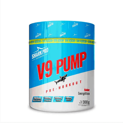 Pré Treino Shark V9 Pump Energético 300g