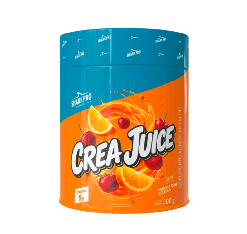 Creatina Juice Shark Laranja com Acerola 300g
