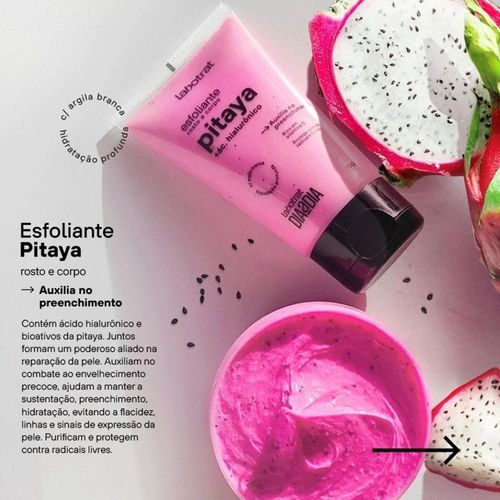 Kit Esfoliante e Hidratante Labotrat Dia a Dia com Pitaya 150g + 190g