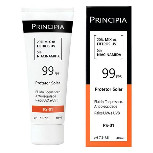 Protetor Solar Facial em Loção Principia com Niacinamida FPS 99 40ml