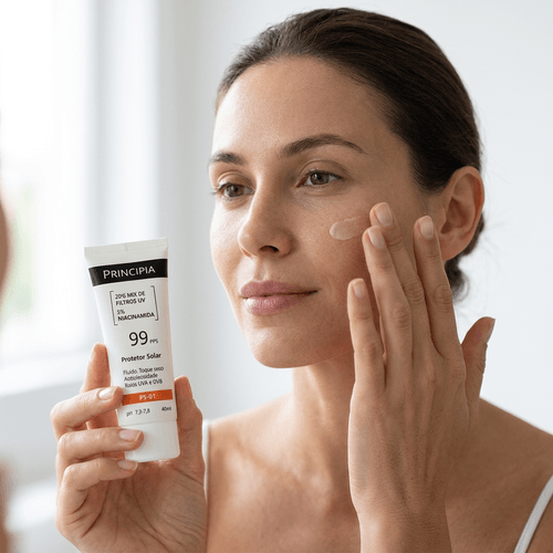 Protetor Solar Facial em Loção Principia com Niacinamida FPS 99 40ml