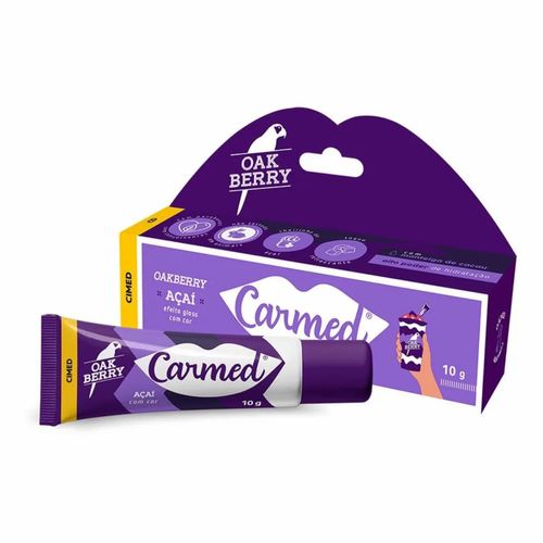 Hidratante Labial Carmed Açaí com Efeito Gloss 10g