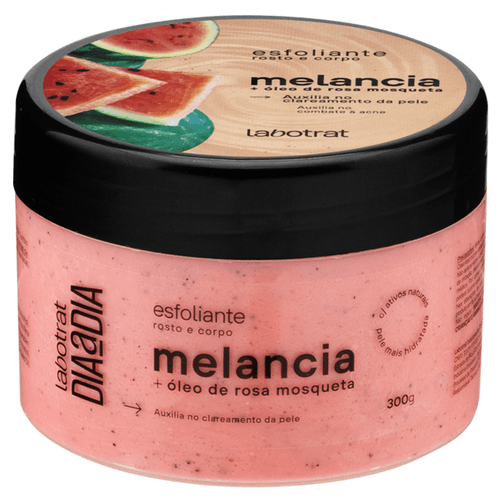 Esfoliante Corporal em Creme Labotrat com Melancia e Óleo de Rosa Mosqueta 300g