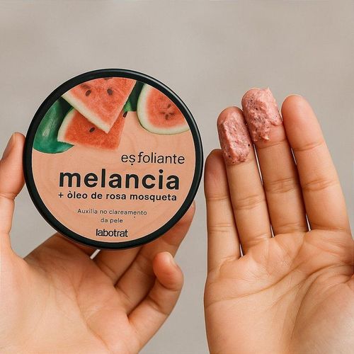 Esfoliante Corporal em Creme Labotrat com Melancia e Óleo de Rosa Mosqueta 300g