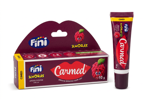 Hidratante Labial em Creme Carmed Fini Amora com Manteiga de Cacau 10g