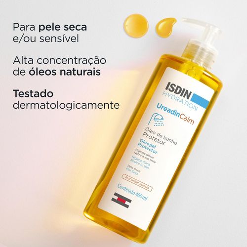 Óleo de Banho ISDIN Ureadin Calm com Ômega 3 e 6 400ml