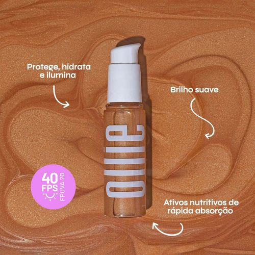 Óleo Corporal Ollie Glow com FPS 40 60ml