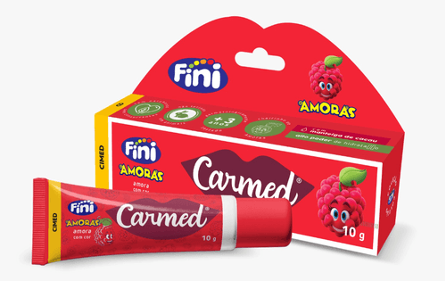 Hidratante Labial Carmed Fini Amora com Manteiga de Cacau 10g