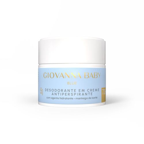Desodorante em Creme Giovanna Baby Blue com Manteiga de Karité 55g