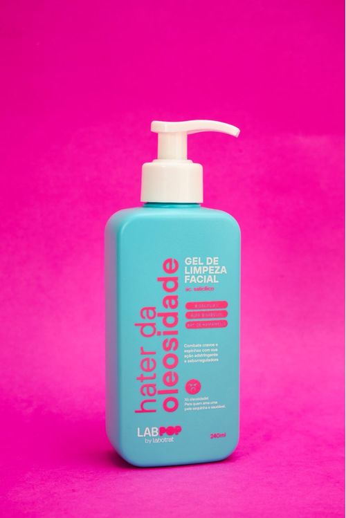 Gel de Limpeza Facial Labotrat Hater da Oleosidade com Ácido Salicílico 240ml