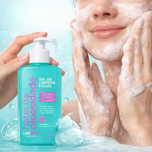 Gel de Limpeza Facial Labotrat Hater da Oleosidade com Ácido Salicílico 240ml
