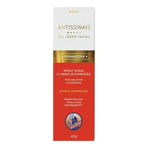 Creme Facial Minancora Antissinais 40g