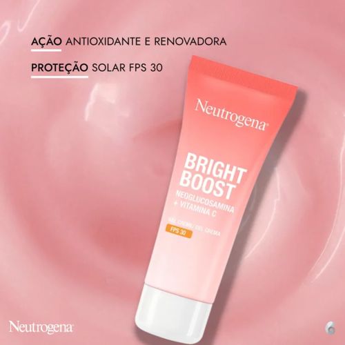 Gel Hidratante Facial Neutrogena Bright Boost FPS 30 40g