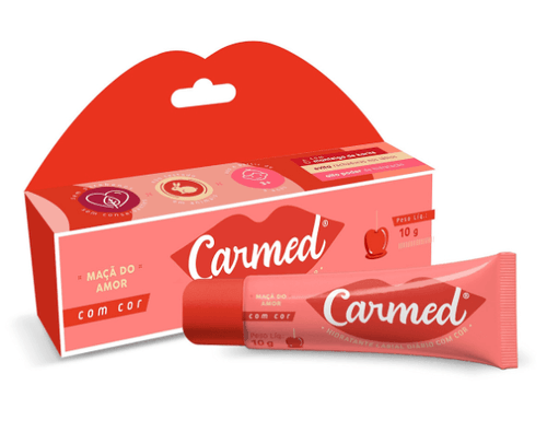 Hidratante Labial Carmed Maçã do Amor com Manteiga de Karité 10g