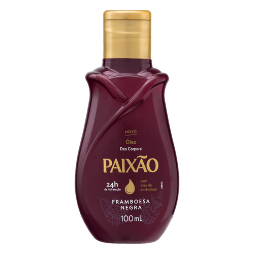 Óleo Corporal Paixão Framboesa Negra 100ml