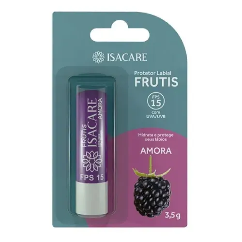 Protetor Labial Isacare com Amora FPS 15 3,5g