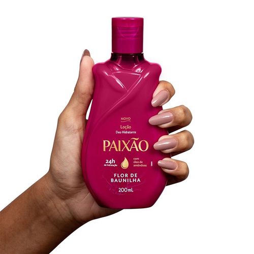 Loção Hidratante Corporal Paixão Flor de Baunilha 200ml