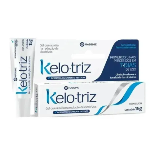 Gel de Silicone para Cicatriz Massime Kelo-triz 15g