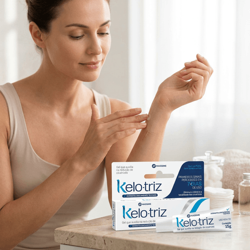 Gel de Silicone para Cicatriz Massime Kelo-triz 15g