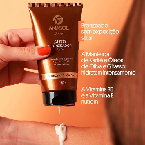 Loção Autobronzeadora Anasol com Manteiga de Karité 150g