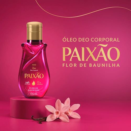 Óleo Corporal Paixão Flor de Baunilha 100ml