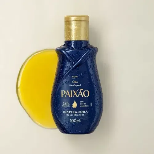 Óleo Corporal Paixão Inspiradora Rosas Brancas 100ml