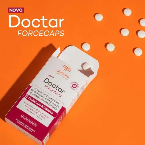Suplemento Vitamínico Darrow Doctar Forcecaps com 30 Comprimidos