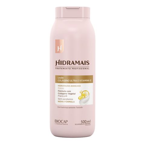 Loção Hidratante Corporal Hidramais com Colágeno e Vitamina E 500ml