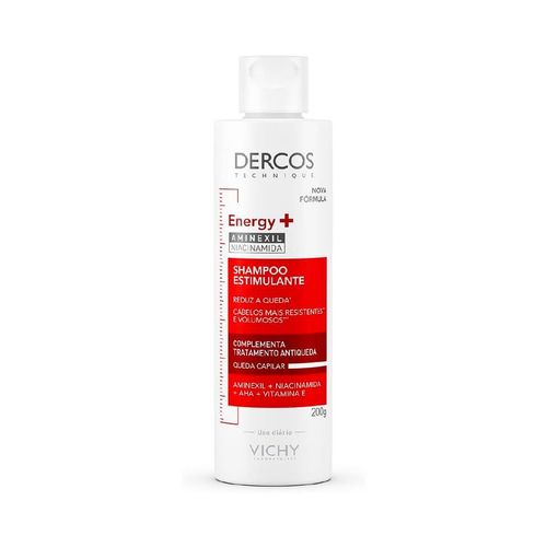 Shampoo Vichy Dercos Antiqueda Energy+ com Aminexil e Niacinamida 200g
