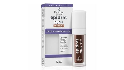 Balm Labial em Óleo Mantecorp Epidrat Hyalu com FPS 30 Chocolate 6ml