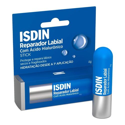 Reparador Labial em Stick ISDIN com Ácido Hialurônico 4g