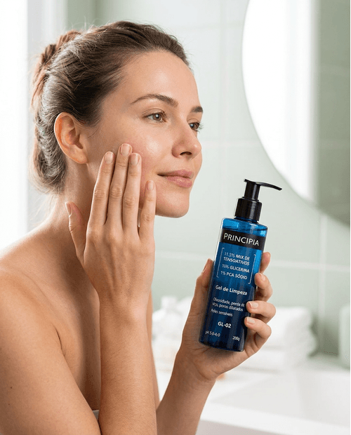Gel de Limpeza Facial Principia com Glicerina e PCA Sódio 200ml