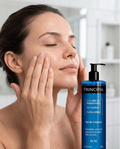 Gel de Limpeza Facial Principia GL-02 com Glicerina 500ml