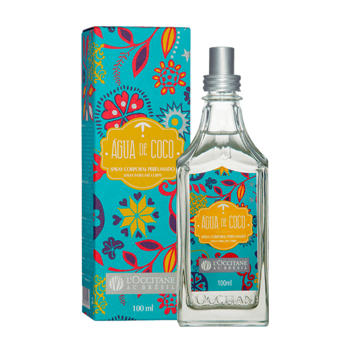 Spray Corporal Perfumado L’Occitane au Brésil Água de Coco 100ml
