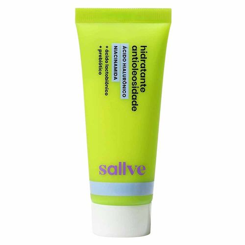 Hidratante Facial em Gel Sallve com Ácido Hialurônico e Niacinamida 40g