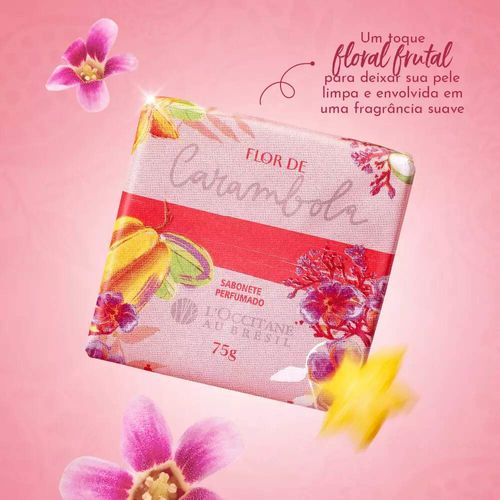 Sabonete em Barra L’Occitane Flor de Carambola 100g