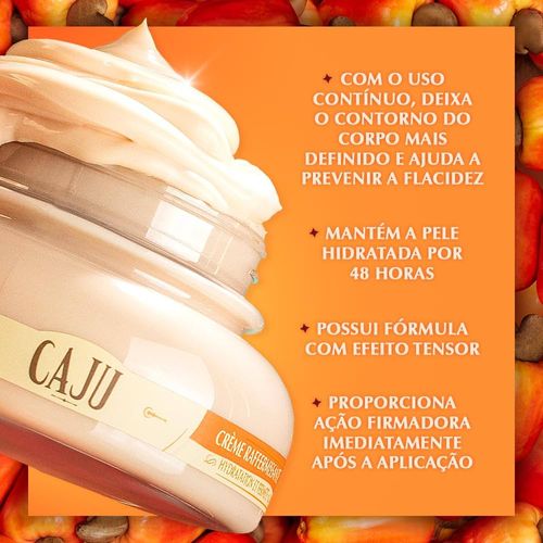 Hidratante Corporal em Creme L’Occitane Caju Firmador 200ml